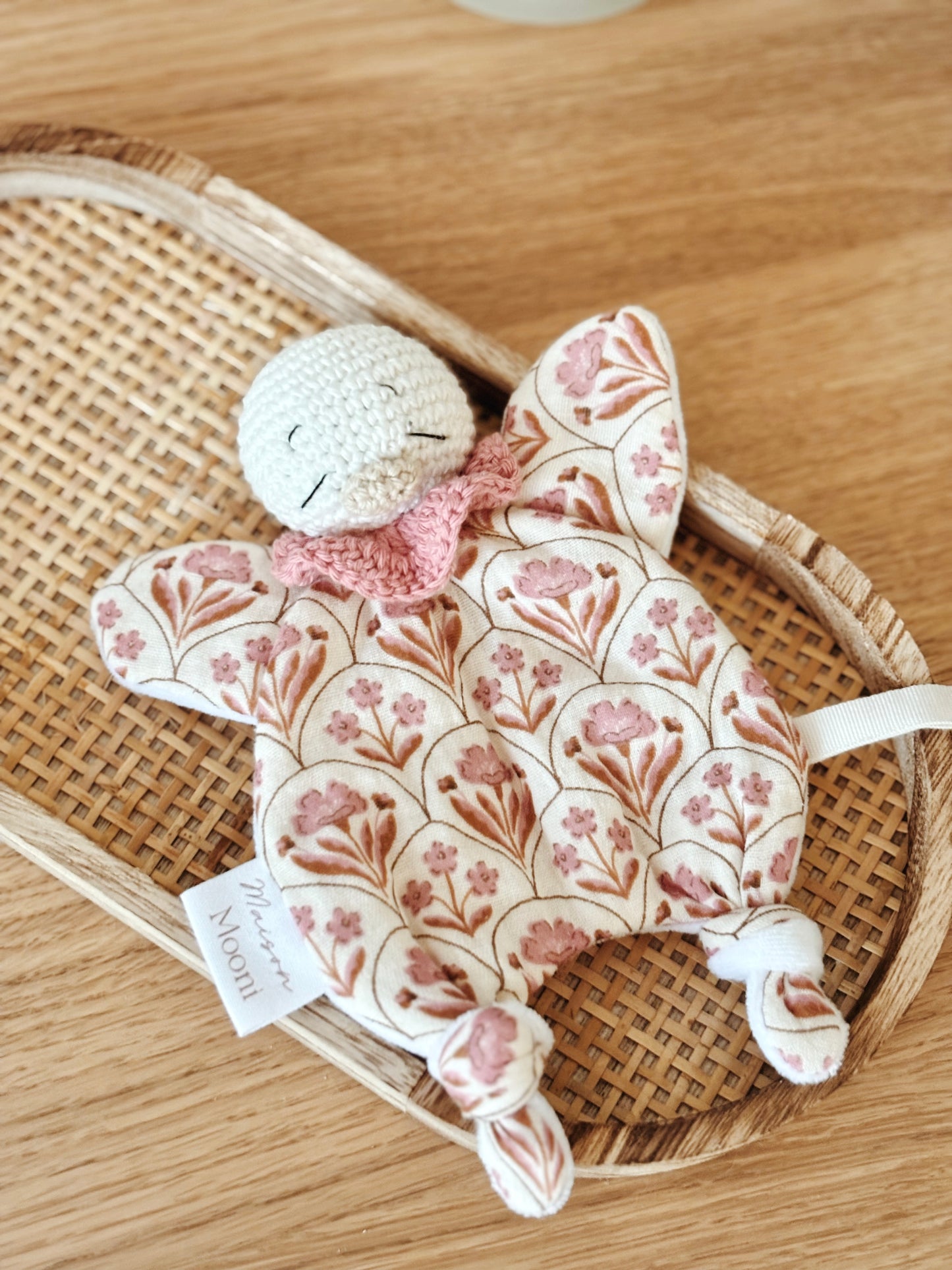 Mini doudou attache tétine