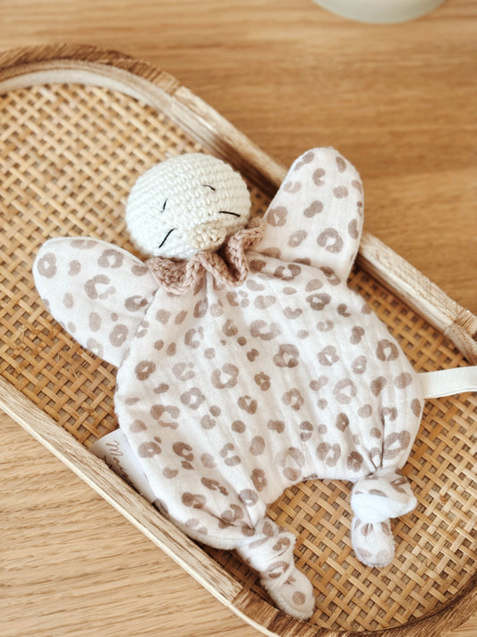 Mini doudou attache tétine
