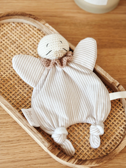 Mini doudou attache tétine