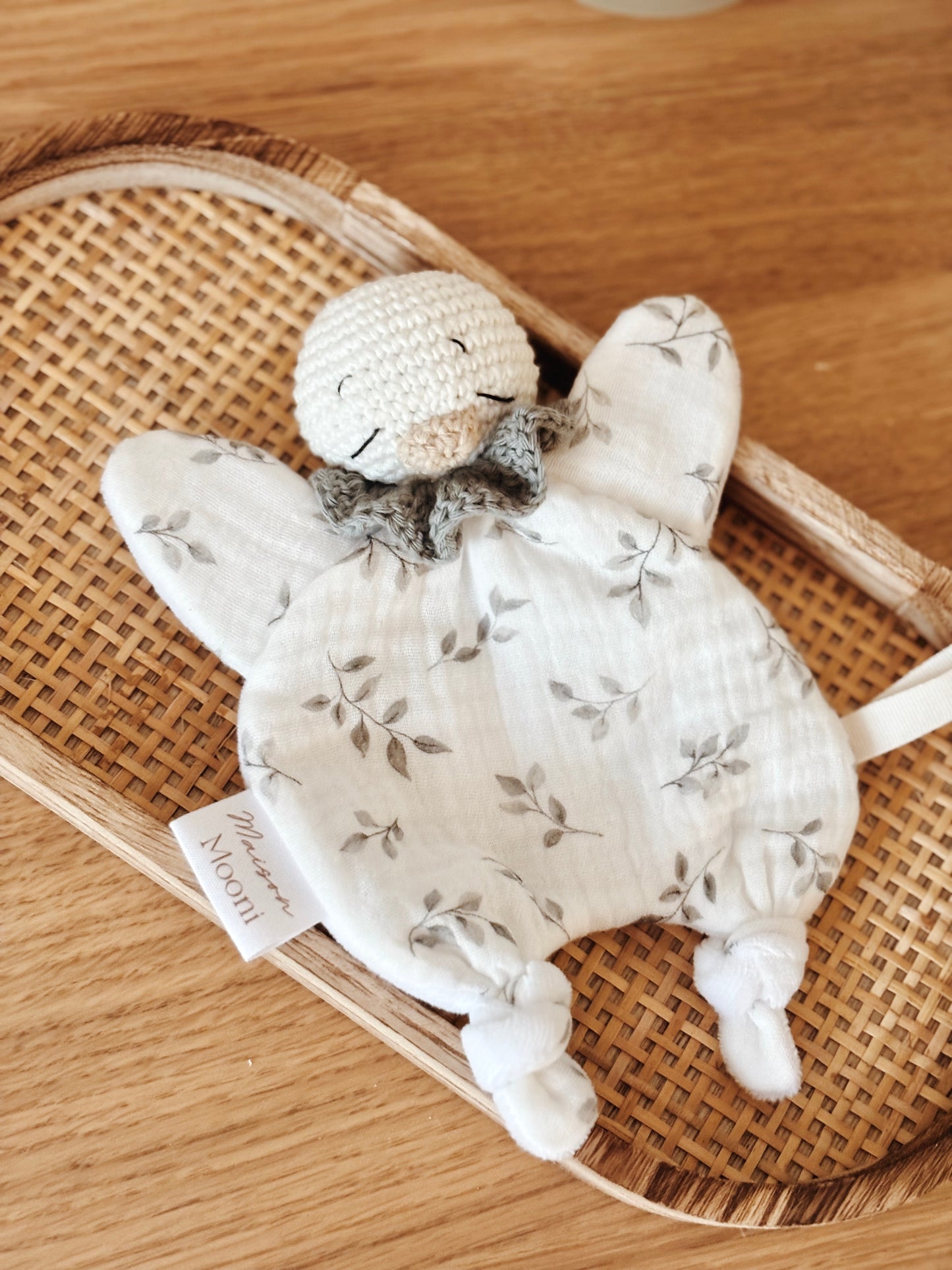 Mini doudou attache tétine