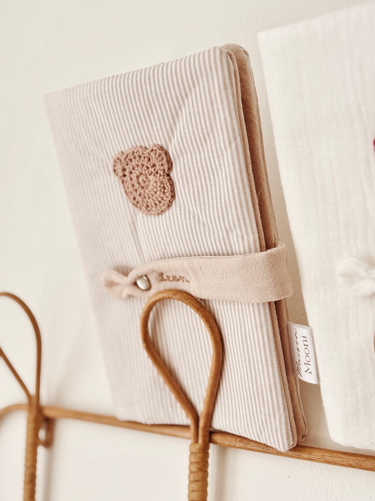 Protège carnet de santé Ourson